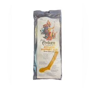 Vintage New Jobst Enduro White Athletic Sox Size Large